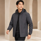 Fabian Hooded Jacket - Dark Gray - Catalog Group: Clothing - Brondals - Image 2