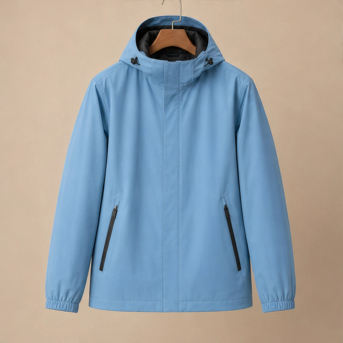 Fabian Hooded Jacket - Haze Blue - Department: Men - Brondals - Image 3