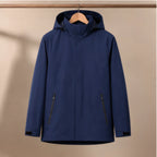 Fabian Hooded Jacket - Dark Blue - Department: Men - Brondals - Image 3