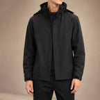 Fabian Hooded Jacket - Black - Men's Clothing > Outerwear > Hooded Jackets - Brondals - Image 1