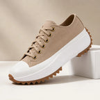 Fabienne Platform Sneakers - Tan - Sneakers - Brondals - Image 1