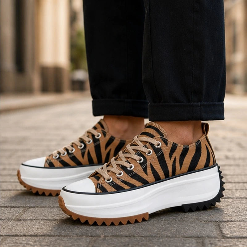 Fabienne Platform Sneakers - Tiger - platform sneakers - Brondals - Image 3