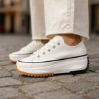 Fabienne Platform Sneakers - White - platform sneakers - Brondals - Image 3