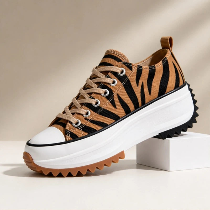 Fabienne Platform Sneakers - Tiger - Sneakers - Brondals - Image 1