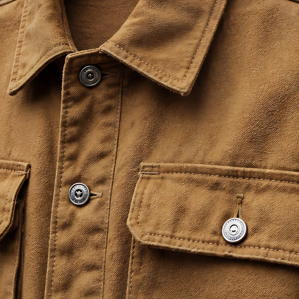 Fairfax Men's Utility Field Jacket - Yellow - Men's Outerwear - Brondals - Image 4