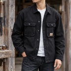 Fairfax Men's Utility Field Jacket - Black - Men's Clothing > Outerwear > Field Jackets - Brondals - Image 1