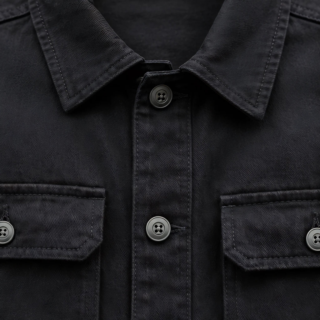 Fairfax Men's Utility Field Jacket - Black - Men's Outerwear - Brondals - Image 4