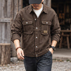 Fairfax Men's Utility Field Jacket - Brown - discount-eligible - Brondals - Image 2