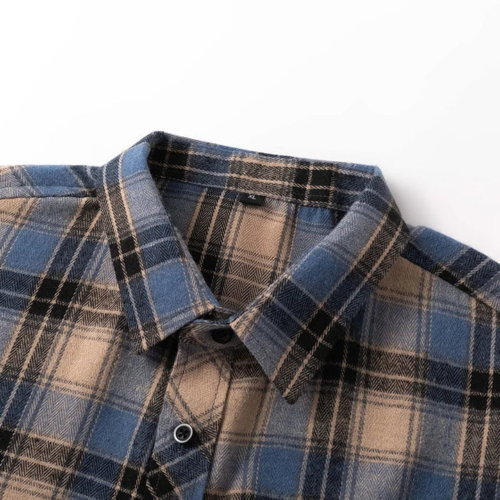 Plaid Pioneer Flannel Shirt