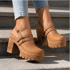 Flavia Slingback Heels - Brown - slingback heels - Brondals - Image 3