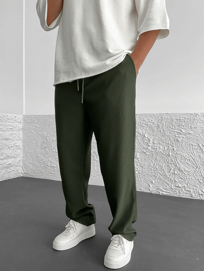 Pantalones Finley acanalados