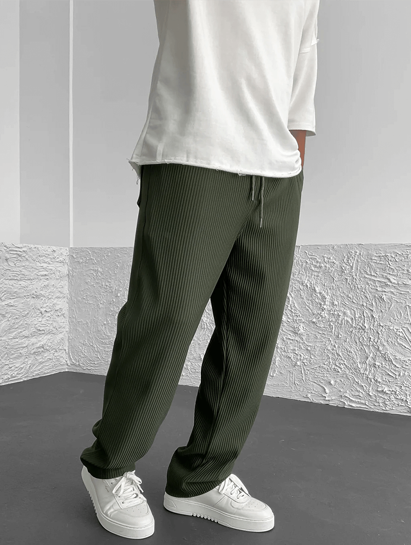 Pantalones Finley acanalados