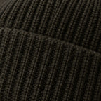 Gareth Stretch Knit Ribbed Beanie - Black - color_gallery - Brondals - Image 4