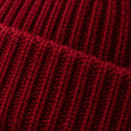 Gareth Stretch Knit Ribbed Beanie - Burgundy - color_gallery - Brondals - Image 4
