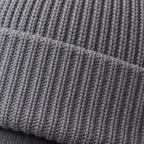 Gareth Stretch Knit Ribbed Beanie - Gray - color_gallery - Brondals - Image 4