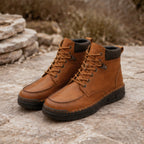 Garrett Men's Moc-Toe Boots - Saddle Tan - Department: Men - Brondals - Image 3