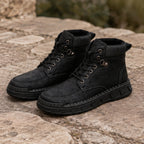 Garrett Men's Moc-Toe Boots - True Black - Department: Men - Brondals - Image 3