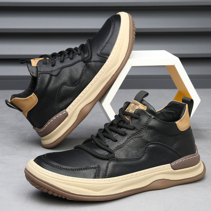 Dellava Italian Genuine Leather Sneakers - premium sneakers - Brondals - Image 9