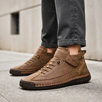Graham Leather Sneakers - Brown - leather sneakers - Brondals - Image 3
