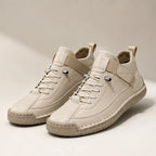 Graham Leather Sneakers - Cream - sneakers - Brondals - Image 2