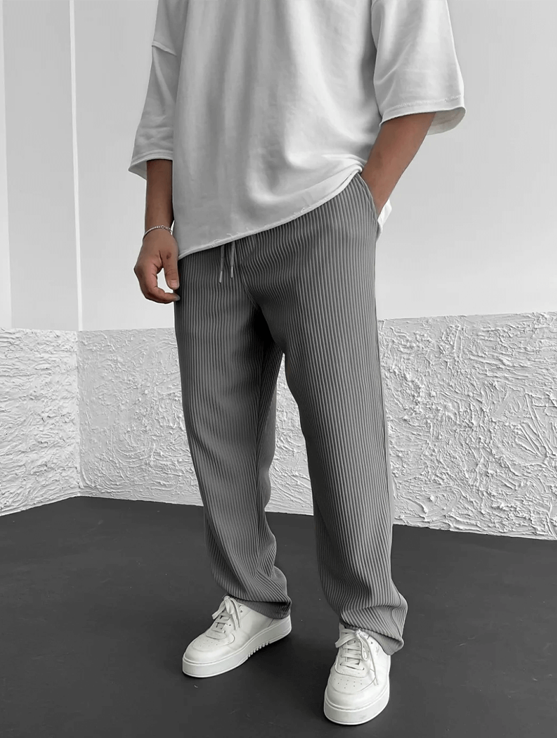 Pantalones Finley acanalados