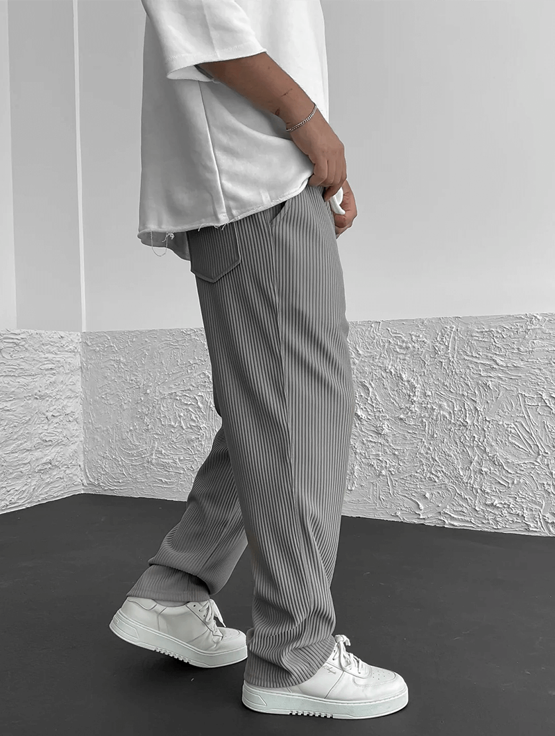 Pantalones Finley acanalados