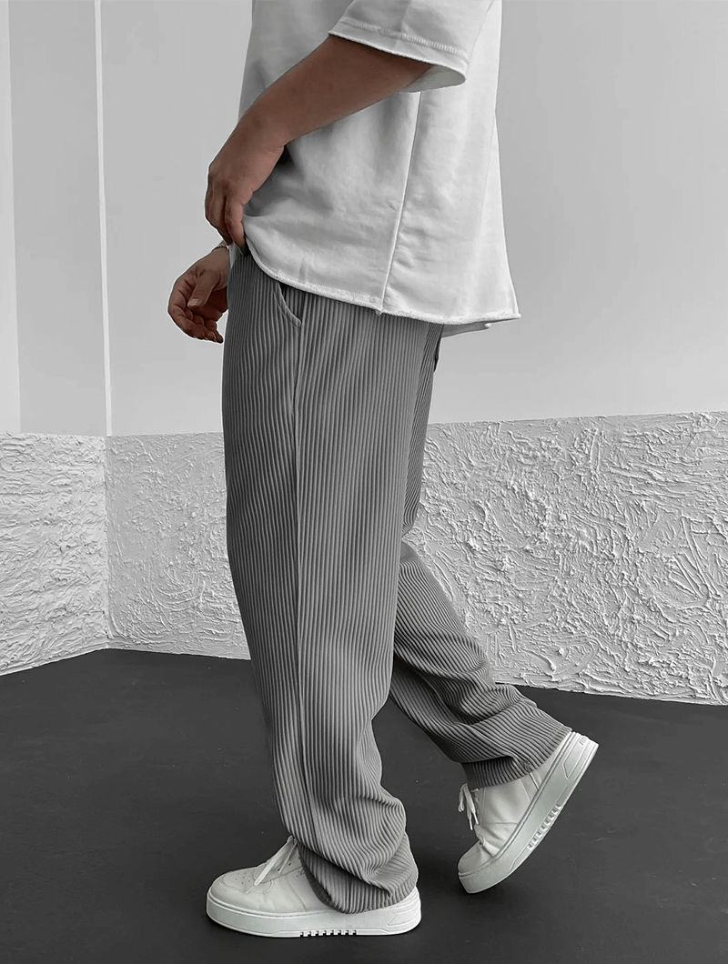 Pantalones Finley acanalados