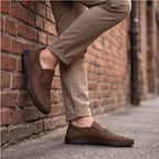 Brunwick Genuine Leather Loafers - Brown - casual loafers - Brondals - Image 8
