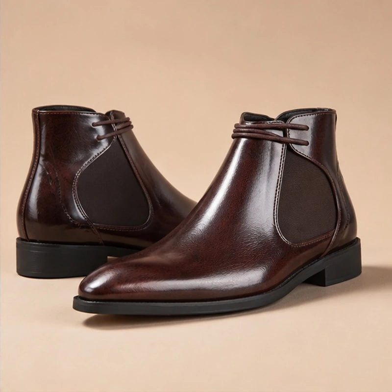 Halston Chelsea Boots - Auburn - Shoes - Brondals - Image 1