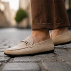 Harding Leather Loafers - Khaki - genuine leather - Brondals - Image 4