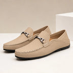 Harding Leather Loafers - Khaki - loafers - Brondals - Image 2