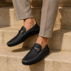 Harding Leather Loafers - Black - leather loafers - Brondals - Image 3