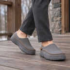Harlan Men's Fleece Slippers - Gray - color_gallery - Brondals - Image 2