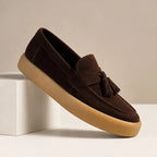 Holloway Suede Loafers - Brown - Shoes - Brondals - Image 1