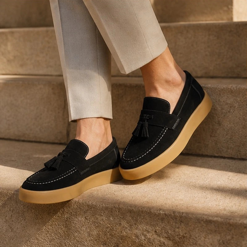 Holloway Suede Loafers - Black - suede loafers - Brondals - Image 3