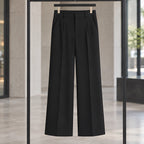 Hortense Women's High-Rise Tailored Wide-Leg Trousers - Black - Shop All Bottoms | Bottoms - Brondals - Image 3