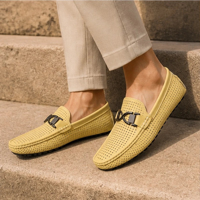 Huntley Classic Leather Loafer - Sunlit Tan - leather loafer - Brondals - Image 3
