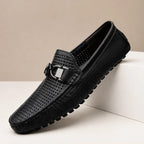 Huntley Classic Leather Loafer - Onyx Black - classic loafer - Brondals - Image 4