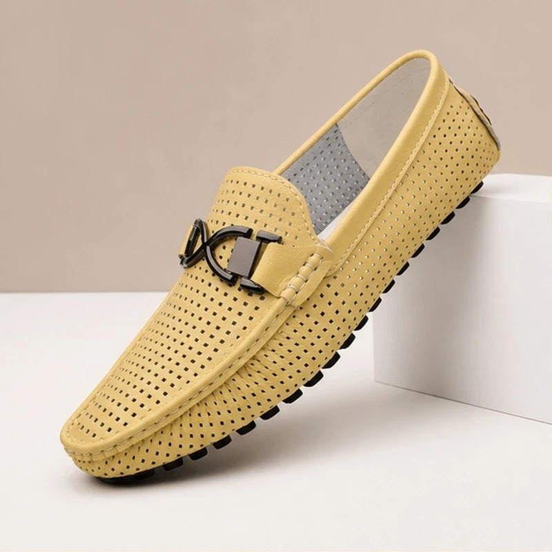 Huntley Classic Leather Loafer - Sunlit Tan - Shoes - Brondals - Image 1
