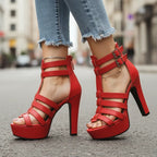 Tacones de plataforma Viana