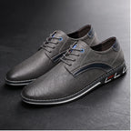Regent Genuine Leather Shoes - Graphite - Shoes - Brondals - Image 1