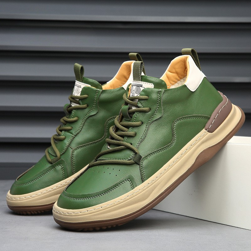 Dellava Italian Genuine Leather Sneakers - mens sneakers - Brondals - Image 2