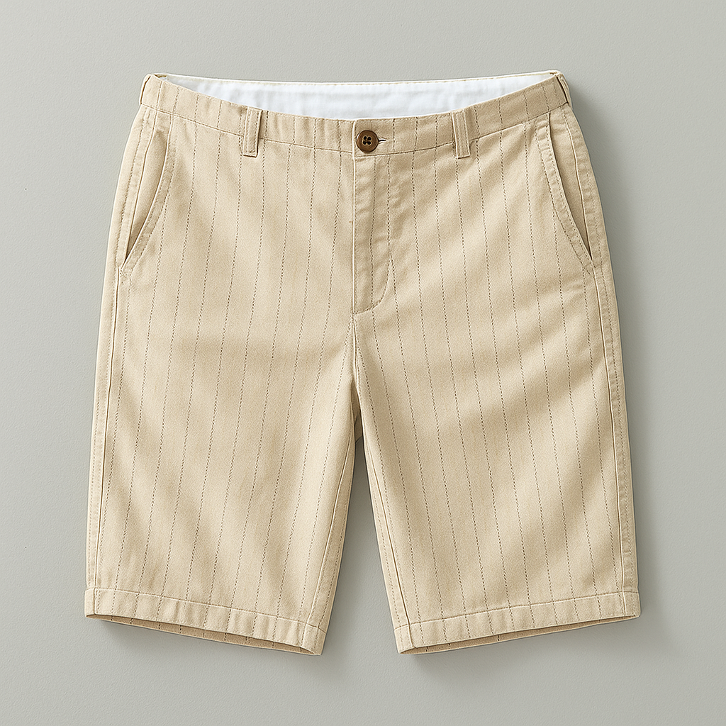 Strivano Pinstripe Shorts