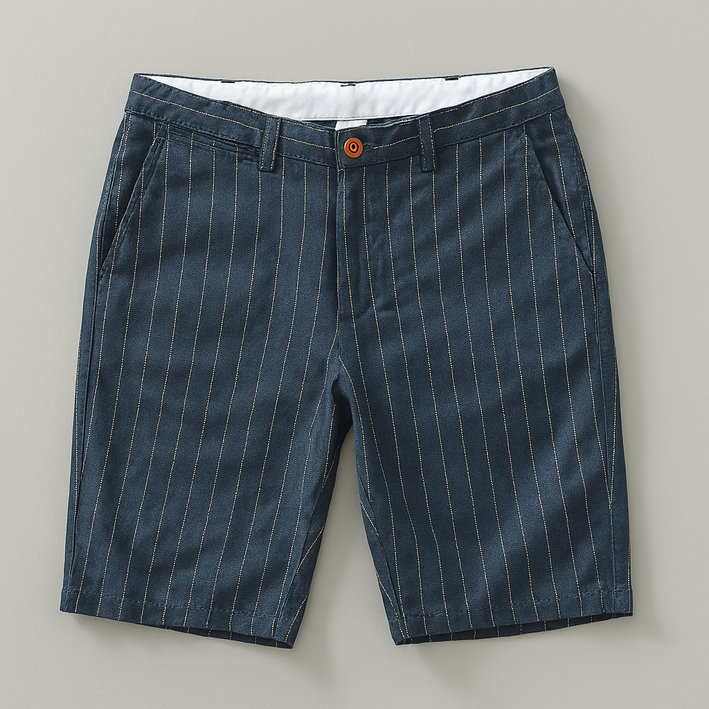Strivano Pinstripe Shorts