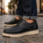 Ingram Genuine Leather Shoes - Black - genuine leather - Brondals - Image 3