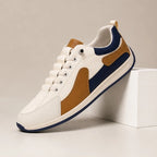 Irving Leather Sneakers - Navy - Sneakers - Brondals - Image 1
