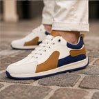Irving Leather Sneakers - Navy - genuine leather - Brondals - Image 4