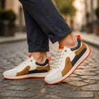 Irving Leather Sneakers - Brown - leather sneakers - Brondals - Image 3