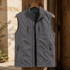 Ivor Multi-Pocket Utility Vest - Gray - Clothing > Outerwear > Utility Vests - Brondals - Image 1