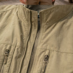 Ivor Multi-Pocket Utility Vest - Khaki - utility vest - Brondals - Image 4